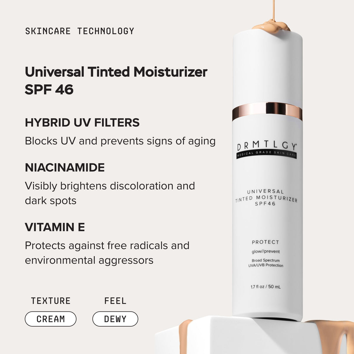 The Core3™ - Universal Tinted Moisturizer SPF 46